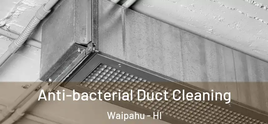  Anti-bacterial Duct Cleaning Waipahu - HI