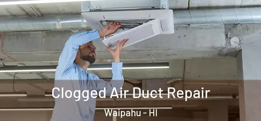  Clogged Air Duct Repair Waipahu - HI