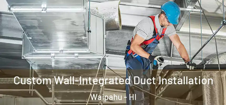  Custom Wall-Integrated Duct Installation Waipahu - HI