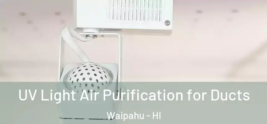  UV Light Air Purification for Ducts Waipahu - HI
